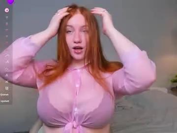 ginger_twinkle — GOAL: freedom for boobs [195 tokens remaining] Hello to my room, help me take 200 thumbs up ! #18 #bigboobs #redhead #teen #bigass