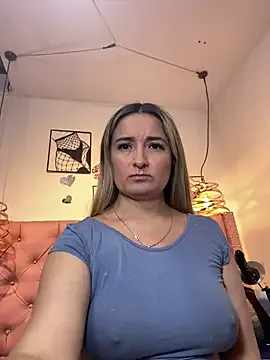 antonella87 — off shirt and oil in tits