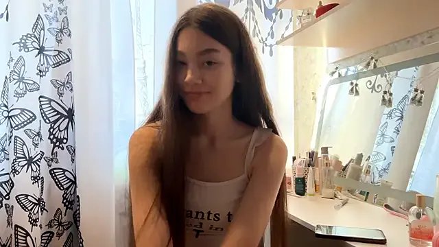 Cuteviola — I'll cover my chest with my hair