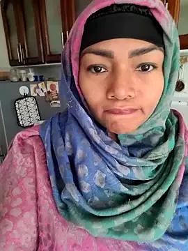 NAJWA-ARAB — Full nude in kitchen